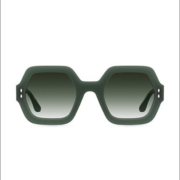 ISABEL MARANT IM 0004/S GREEN/SMOKE GRADIENT SUNGLASSES - Picture 3 of 3